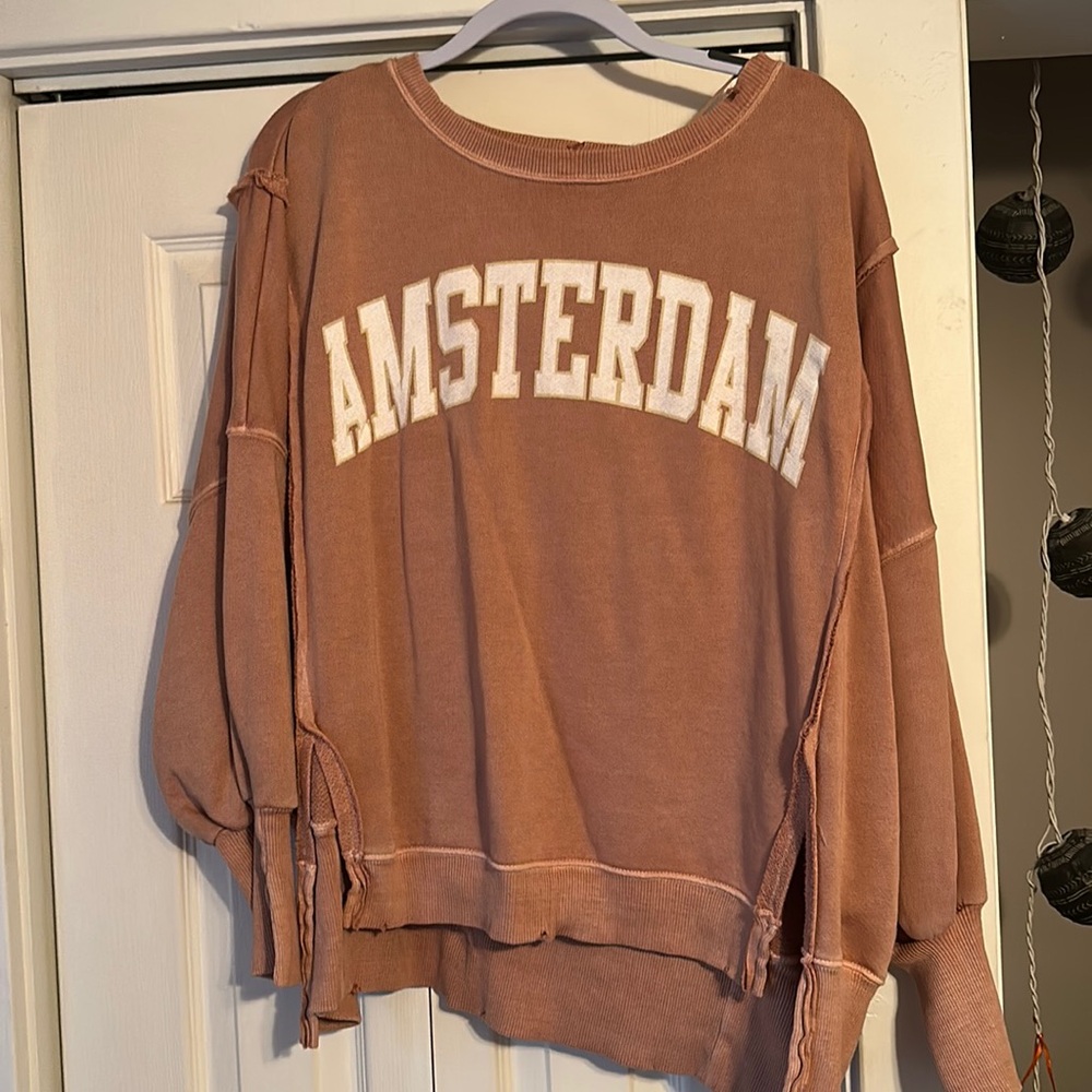 Free People Amsterdam sweatshirt